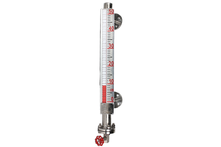 侧装磁翻板液位计带针型阀 